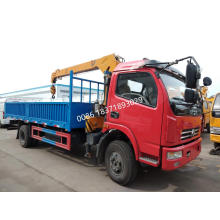Dongfeng Camion de chargement de 5 tonnes / 8 tonnes avec grue